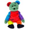 TY Beanie Baby - FRANKENTEDDY Bear (various colored feet) (8.5 inch) (Mint)