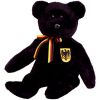 TY Beanie Baby - FREIHERR VON SCHWARZ the Bear (8.5 inch) (Mint)