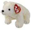 TY Beanie Baby - FRIDGE the Polar Bear (7 inch) (Mint)