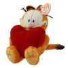 TY Beanie Baby - GARFIELD the Cat (w/ HEART) (9.5 inch) (Mint)