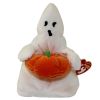 TY Beanie Baby - GHOUL the Boy Ghost (7 inch) (Mint)