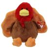 TY Beanie Baby - GOBBLED the Turkey (6.5 inch) (Mint)