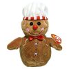 TY Beanie Baby - GOODY the Gingerbread Baker (6.5 inch) (Mint)