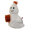 TY Beanie Baby - GOULIETTE the Girl Ghost (7 inch) (Mint)