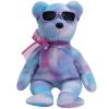 TY Beanie Baby - GRAPE ICE the Bear (8.5 inch) (Mint)