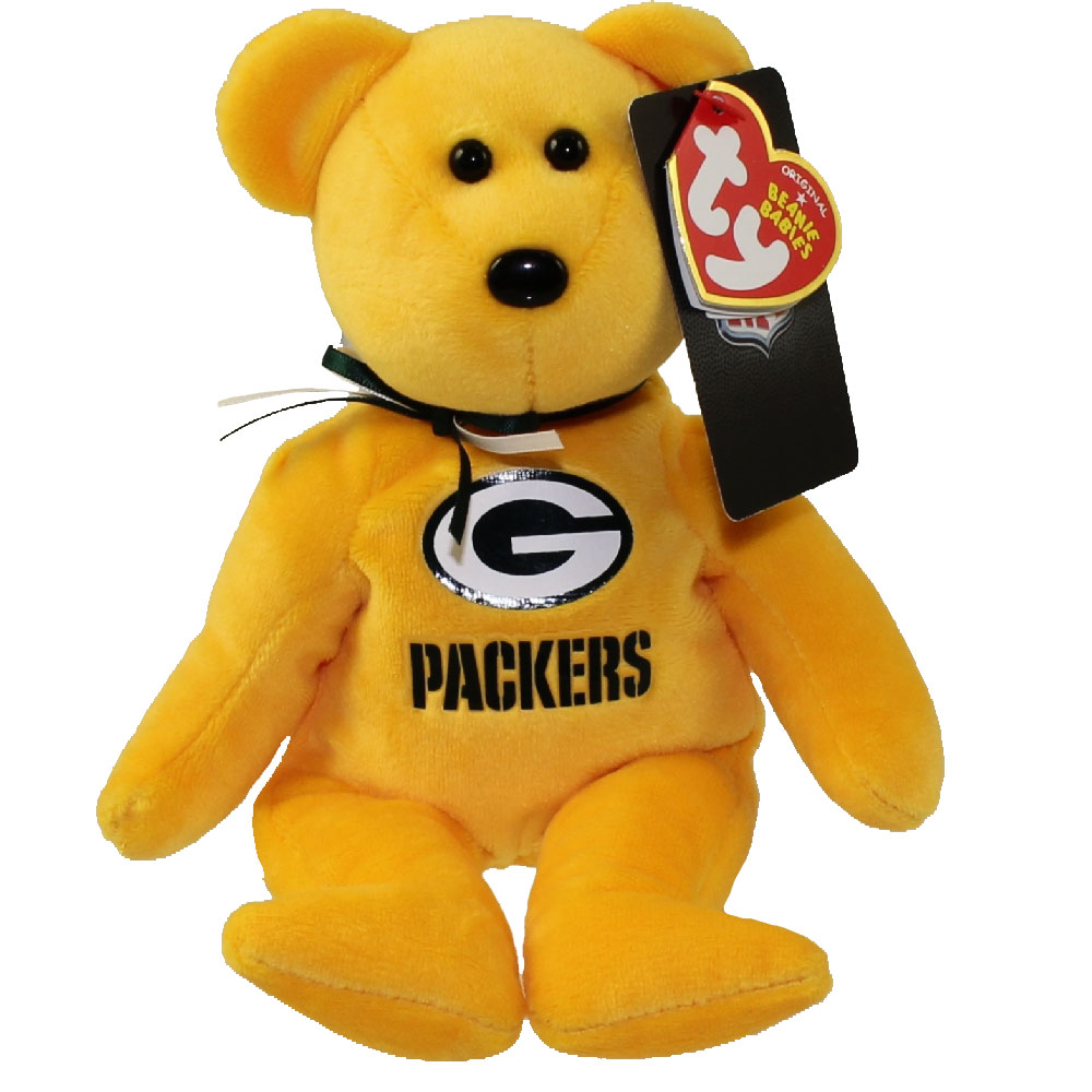 TY Beanie Baby - NFL Football Bear - GREEN BAY PACKERS (8.5 inch) (Mint):  : Sell TY Beanie Babies, Action Figures, Barbies, Cards  & Toys selling online