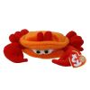 TY Beanie Baby - GRUMBLES the Crab  (7 inch - Mint)