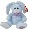 TY Beanie Baby - HAPPILY the Blue Bunny (8 inch) (Mint)