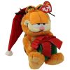 TY Beanie Baby - GARFIELD the Cat (HAPPY HOLIDAYS) (9 inch) (Mint)