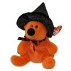 TY Beanie Baby - HAUNTS the Bear (7 inch) (Mint)