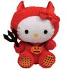 TY Beanie Baby - HELLO KITTY (RED DEVIL COSTUME) (Mint)