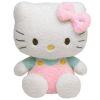 TY Beanie Baby - HELLO KITTY ( FUZZY PINK ) (5.5 inch) (Mint)