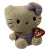 TY Beanie Baby - HELLO KITTY ( FUZZY PURPLE ) (5.5 inch) (Mint)