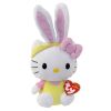 TY Beanie Baby - HELLO KITTY ( Bunny Yellow Overalls ) (9 inch) (Mint)