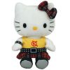 TY Beanie Baby - HELLO KITTY ( PUNK ) (UK Clinton's Exclusive) (7 inch) (Mint)