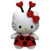 TY Beanie Baby - HELLO KITTY ( LADYBUG ) (7 inch) (Mint)