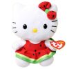 TY Beanie Baby - HELLO KITTY ( WATERMELON ) (5.5 inch) (Mint)