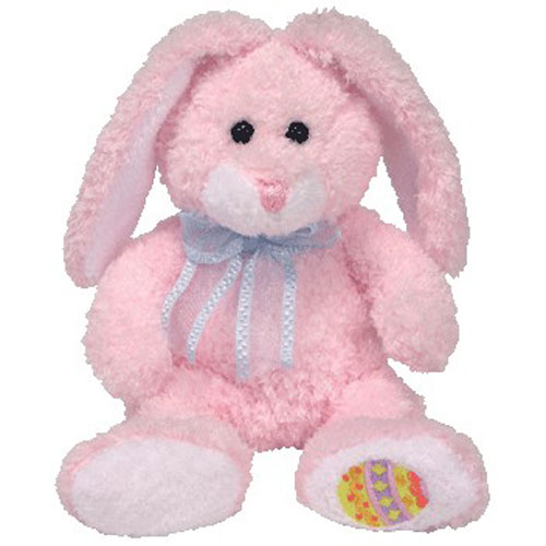 TY Beanie Baby - HIPPILY the Pink Bunny (8 inch) (Mint ...