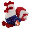 TY Beanie Baby - HOMELAND the Rooster (6 inch) (Mint)