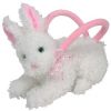 TY Beanie Baby - HUTCH CLUTCH the Bunny Purse (6.5 inch) (Mint)