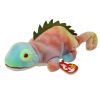 TY Beanie Baby - IGGY the Iguana (tye-dyed w/ spikes) (9.5 inch) (Mint)