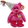 TY Beanie Baby - JANUARY the Teddy Birthday Bear (w/ hat) (9.5 inch) (Mint)