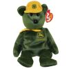 TY Beanie Baby - JOHNNY the John Deere Bear (9 inch) (Mint)