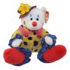 TY Beanie Baby - JUGGLES the Clown Bear (6.5 inch) (Mint)