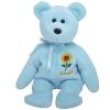 TY Beanie Baby - KANSAS SUNFLOWER the Bear (8.5 inch) (Mint)