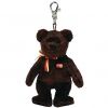 TY Beanie Baby - MC MASTERCARD Bear ( Key Clip ) (5.5 inch - Mint)