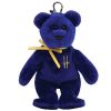 TY Beanie Baby - OMNIA the Bear ( Metal Key Clip - Harrods UK Exclusive ) (5.5 inch) (Mint)