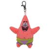 TY Beanie Baby - PATRICK STAR ( SpongeBob Squarepants - Metal Key Clip ) (4 inch) (Mint)