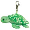 TY Beanie Baby - SUNRISE the Turtle ( Metal Key Clip ) (Mint)