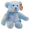 TY Beanie Baby - LAGUNA the Blue Ty-dyed Bear (7 inch) (Mint)