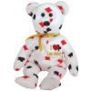 TY Beanie Baby - LAS VEGAS the Bear (I Love Las Vegas) (8.5 inch) (Mint)