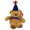 TY Beanie Baby - LAUGHTER the Bear (TY 20th anniversary) (8 inch) (Mint)