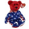 TY Beanie Baby - LIBERTY the Bear (Red Head Version) (8.5 inch) (Mint)