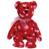 TY Beanie Baby - LITTLE KISS the Bear (8.5 inch) (Mint)