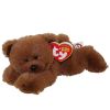 TY Beanie Baby - LOGGER the Brown Bear (6 inch) (Mint)