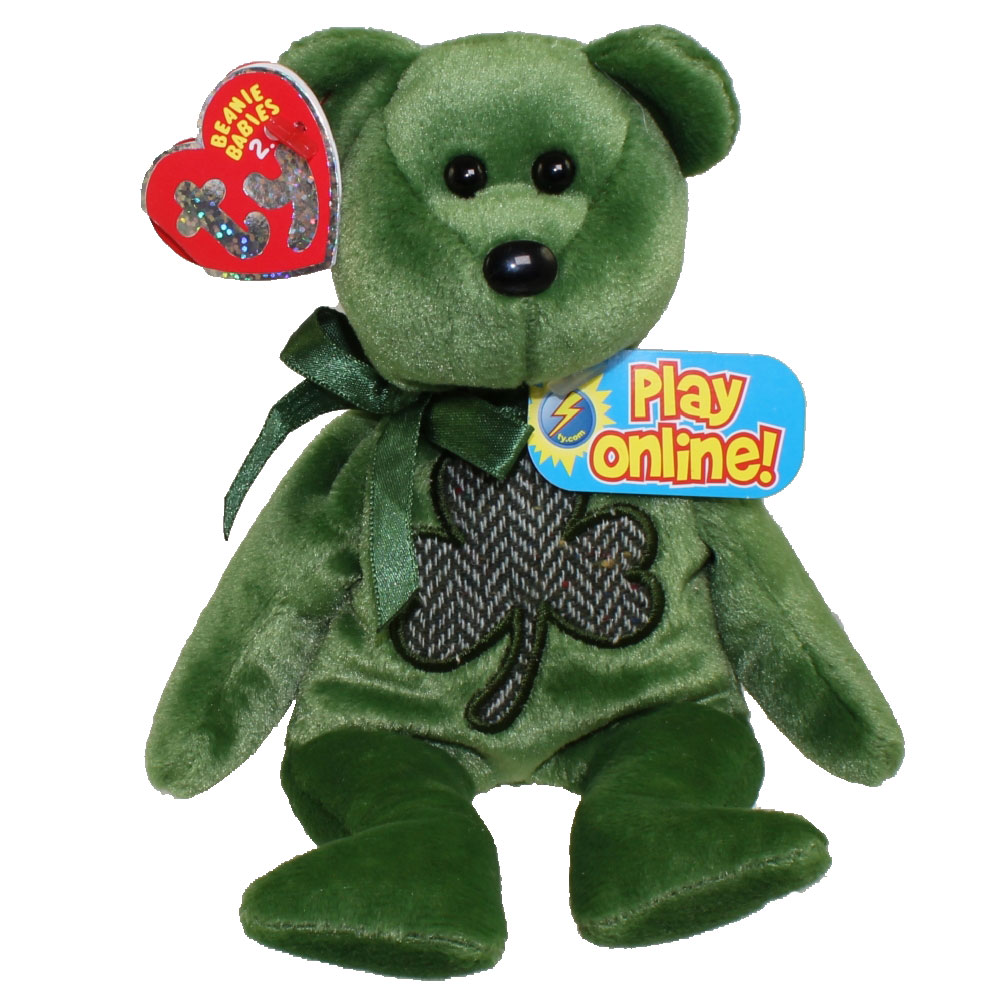 teddy teal beanie baby value