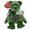 TY Beanie Baby 2.0 - LUCKIER the Irish Bear (8.5 inch) (Mint)