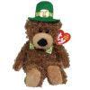 TY Beanie Baby - LUCKY O' DAY the Irish Bear (9 inch) (Mint)