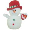 TY Beanie Baby - MELTON the Snowman (7 inch)  (Mint)