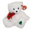 TY Beanie Baby - MERRYBELLE the Holiday Bear (6.5 inch) (Mint)