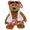 TY Beanie Baby - MIAMI the Bear (8.5 inch) (Mint)