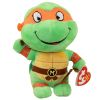 TY Beanie Baby - MICHELANGELO (Teenage Mutant Ninja Turtles) (Mint)