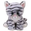 TY Beanie Baby - MILLIE the Grey Tabby Cat (6 inch) (Mint)