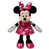 TY Beanie Baby - Disney Sparkle - MINNIE MOUSE (Pink Dress) (8 inch) (Mint)