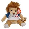 TY Beanie Baby - MY DAD the Father's Day Lion (7 inch) (Mint)