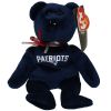 TY Beanie Baby - NFL Football Bear - NEW ENGLAND PATRIOTS (8.5 inch) (Mint)